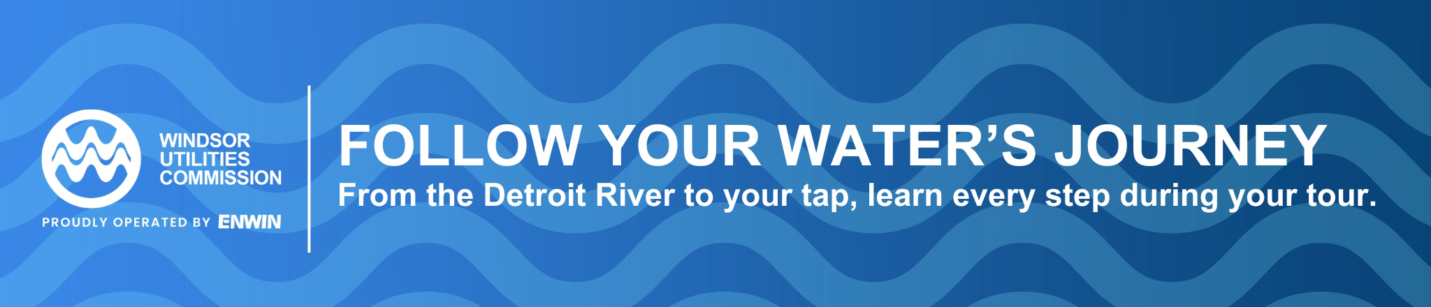 Follow your water's journey from the Detroit River to your tap and learn about each stage of the water treatment process.